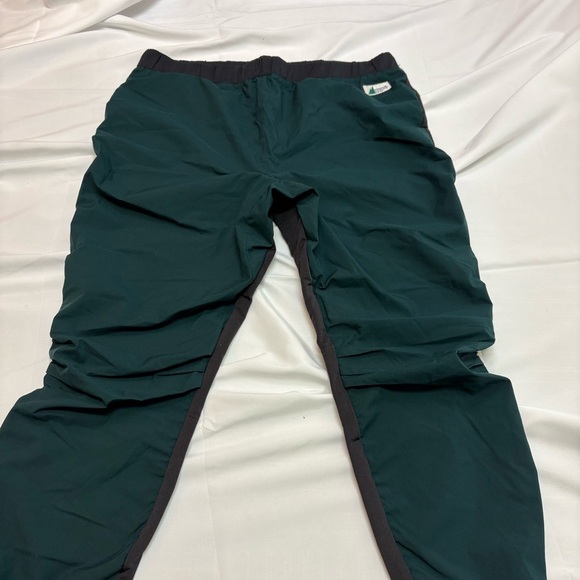 MEC Vintage Women’s XL Biking Adventure Pants Side Ankle Zip Reflective Safety - Picture 2 of 7